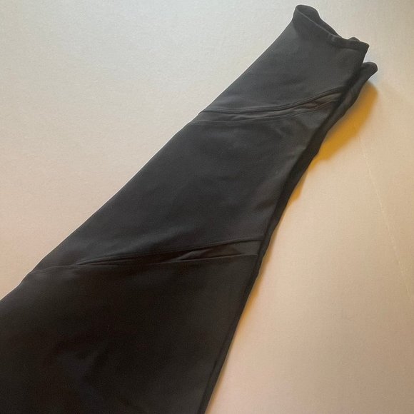 Lululemon Athletica High Rise Two Stripes Leggings Women's Size 6 - Picture 7 of 8